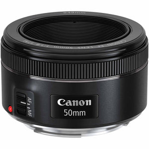 Canon EOS 6D Mark II DSLR Camera Body Only Complete Kit International Model w/Canon EF 50mm f/1.8 STM Lens - International Model - Used Canon