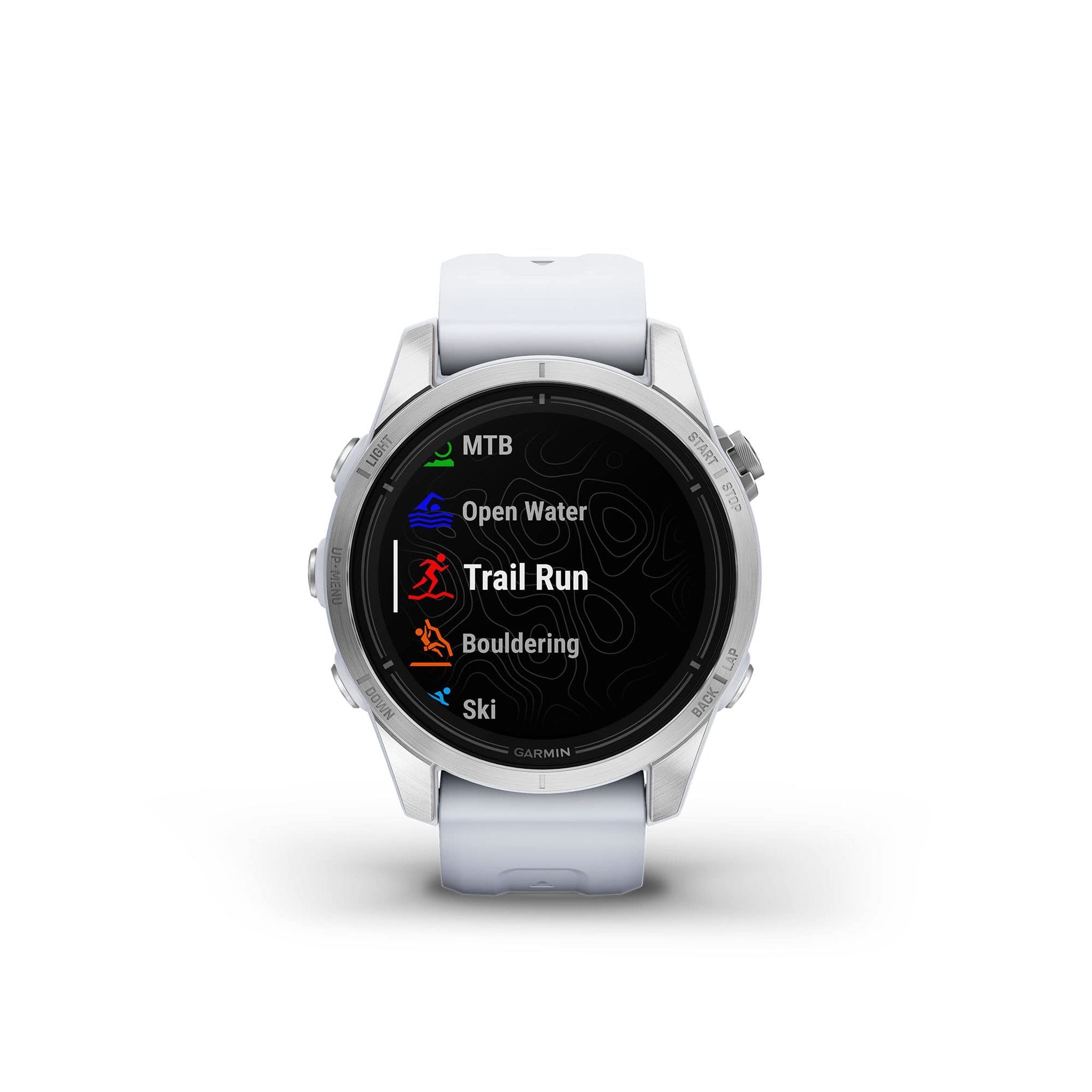 Garmin epix Pro Gen 2 , 42mm, High Performance Smartwatch, Advanced Training Technology, Built-in Flashlight, Whitestone Garmin