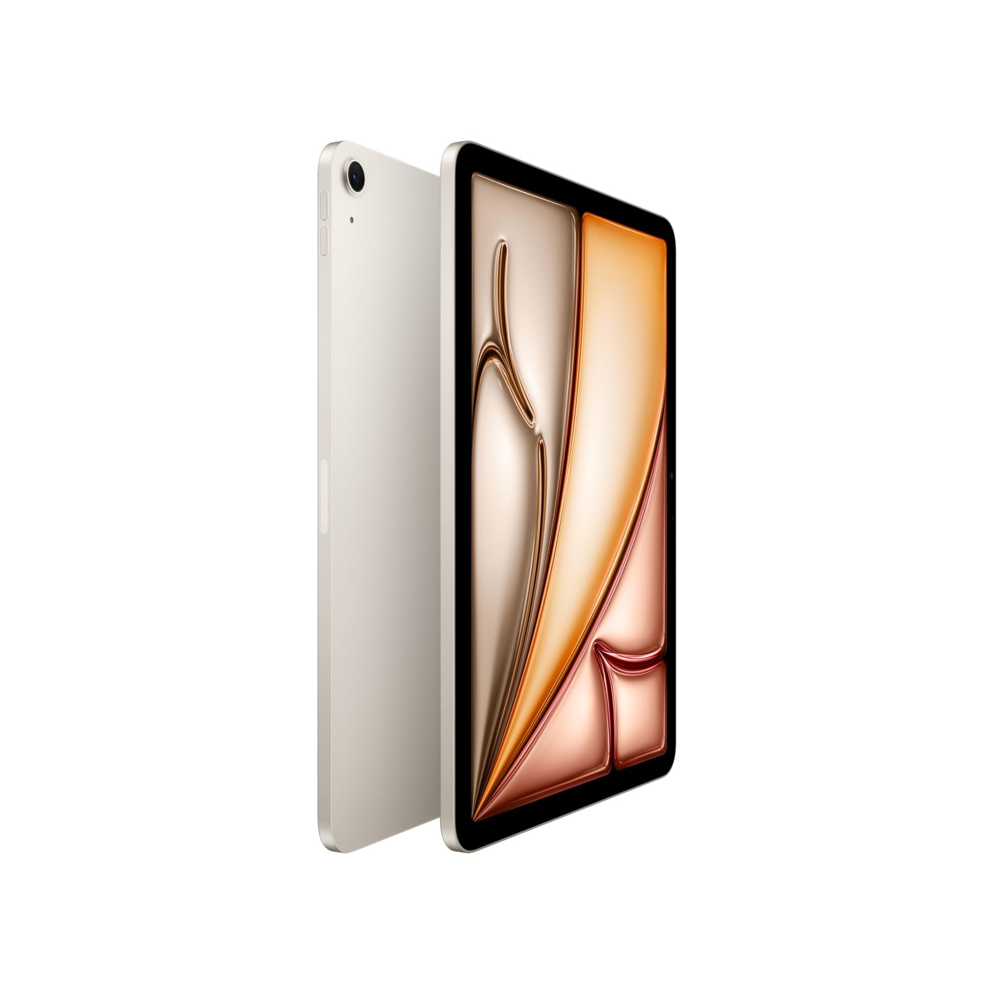 Apple iPad Air 11-inch with M3 chip Built for Apple Intelligence, Liquid Retina Display, 256GB, 12MP Front/Back Camera, Wi-Fi 6E, Touch ID, All-Day Battery Life - Starlight Apple