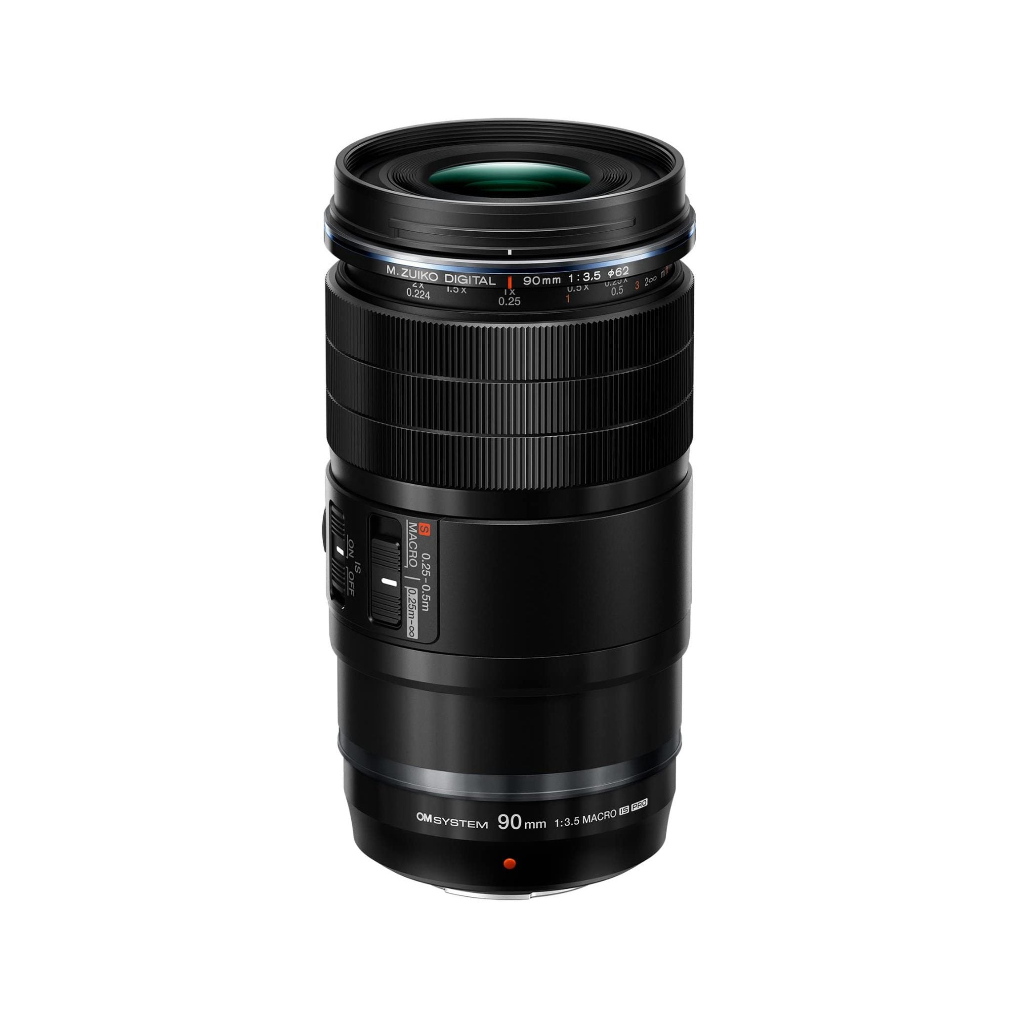 OM SYSTEM Olympus M.Zuiko Digital ED 90mm F3.5 Macro is PRO for Micro Four Thirds System Camera, Weather Sealed Design, MF Clutch, Fluorine Coating, Compatible with Teleconverter