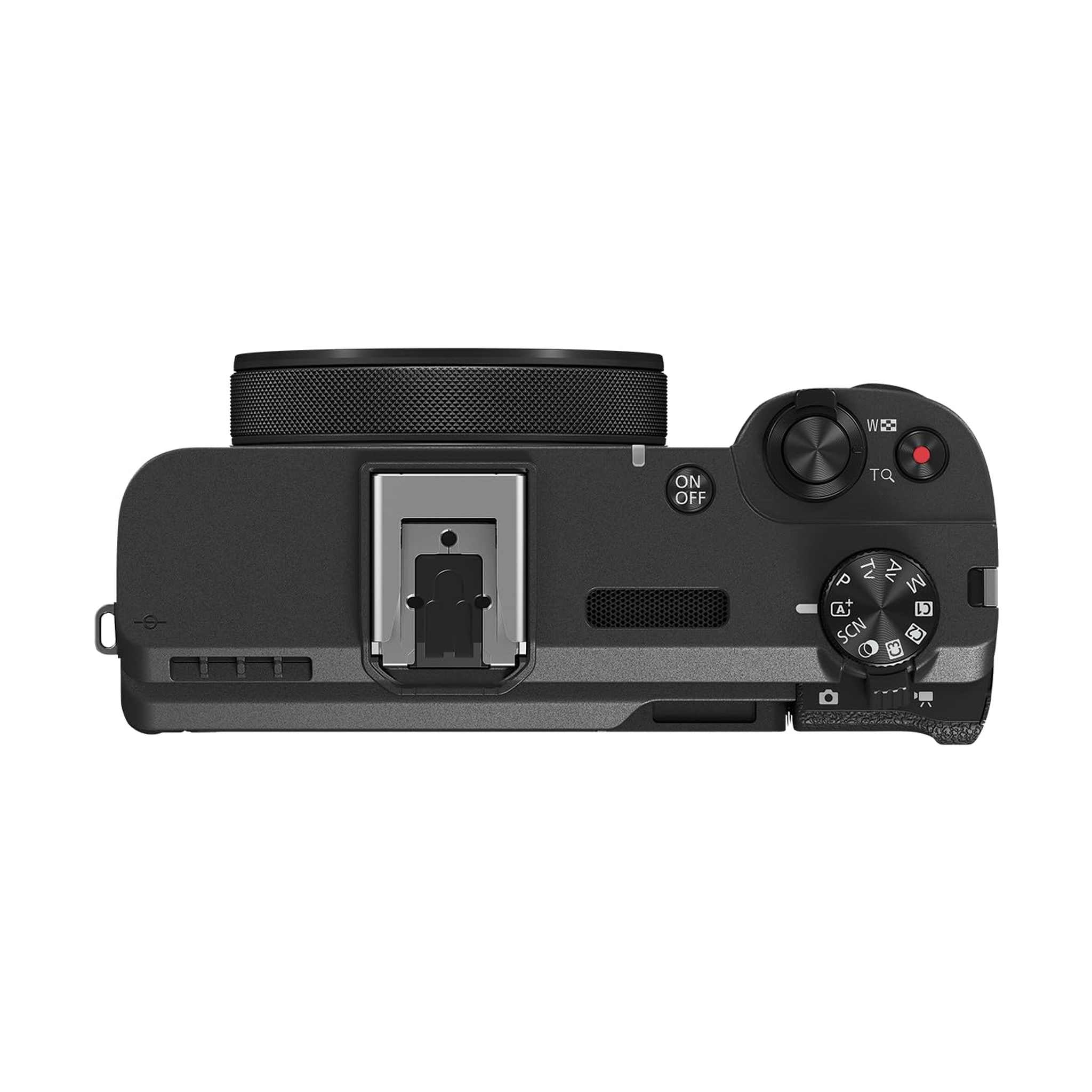 Canon PowerShot V1, Hybrid Camera, Built-in Ultra-Wide-Angle Zoom Lens, 4K Video, Vlogging, Live Streaming, Content Creation, Compact Design Canon