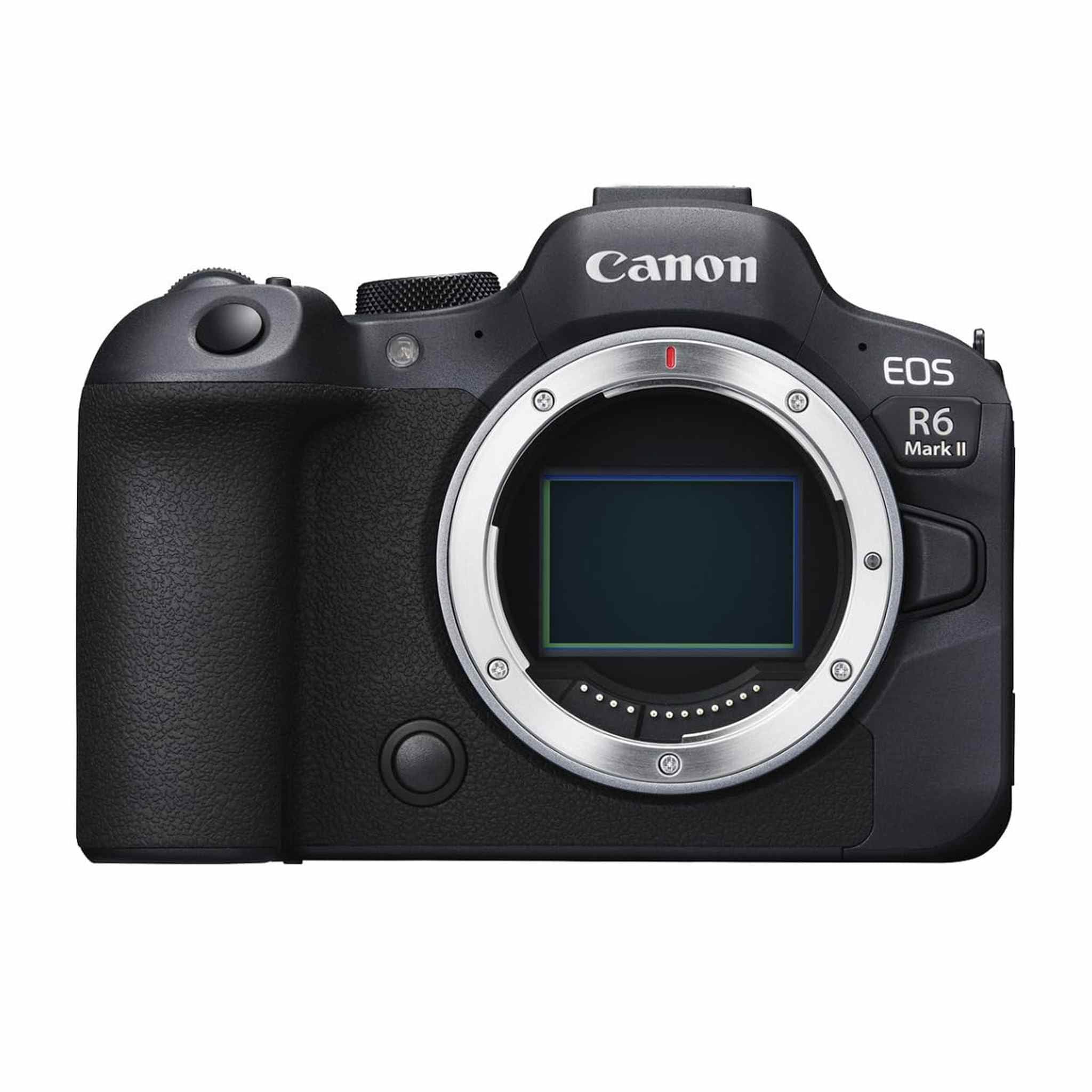 Canon EOS R6 Mark II Mirrorless Camera Body Only , Full-Frame Camera, 24.2 Megapixel CMOS Sensor, Photo and Video Capabilities, Black