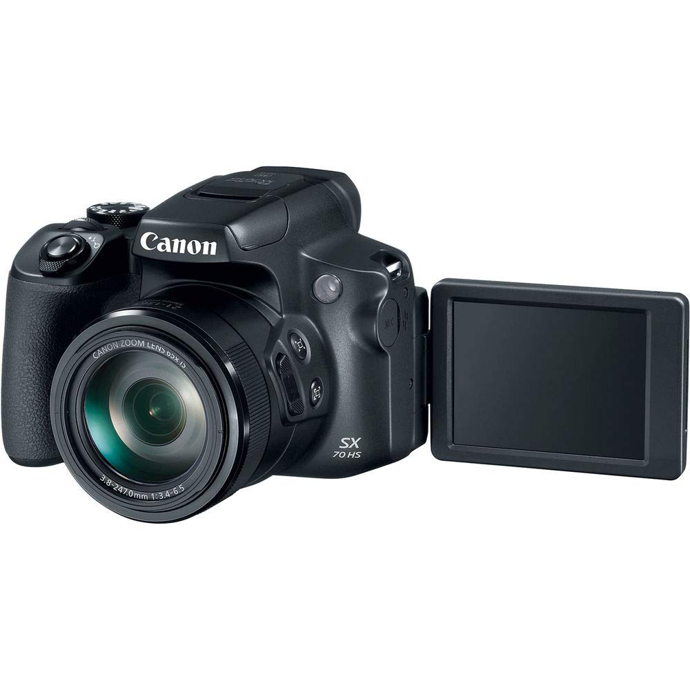 Canon PowerShot SX70 HS Digital Camera (International Model) with Extra Accessory Bundle