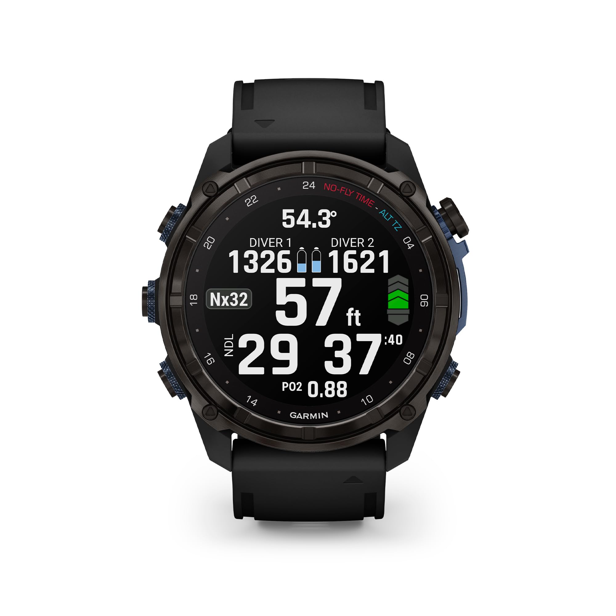 Garmin Descent™ Mk3i, Dive Computer and Multisport GPS Smartwatch, Air Integration, Black
