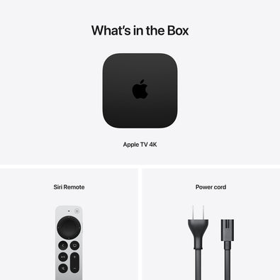 Apple TV 4K Wi‑Fi + Ethernet with 128GB Storage 3rd Generation MN893LZ/A