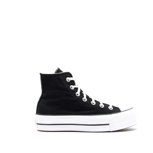 Converse CTAS Lift HI Sneaker, Black White, 5.5 M US