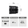 Sony FE 16mm f/1.8 G Ultra-Wide Prime Lens for E-Mount Cameras