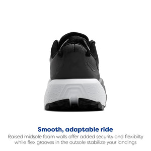 Brooks Women’s Caldera 8 Ultra Trail Running Shoe - Black/Blackened Pearl/White - 6 Medium