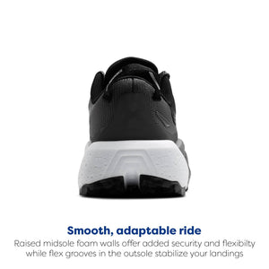 Brooks Men’s Caldera 8 Ultra Trail Running Shoe - Black/Blackened Pearl/White - 8 Medium