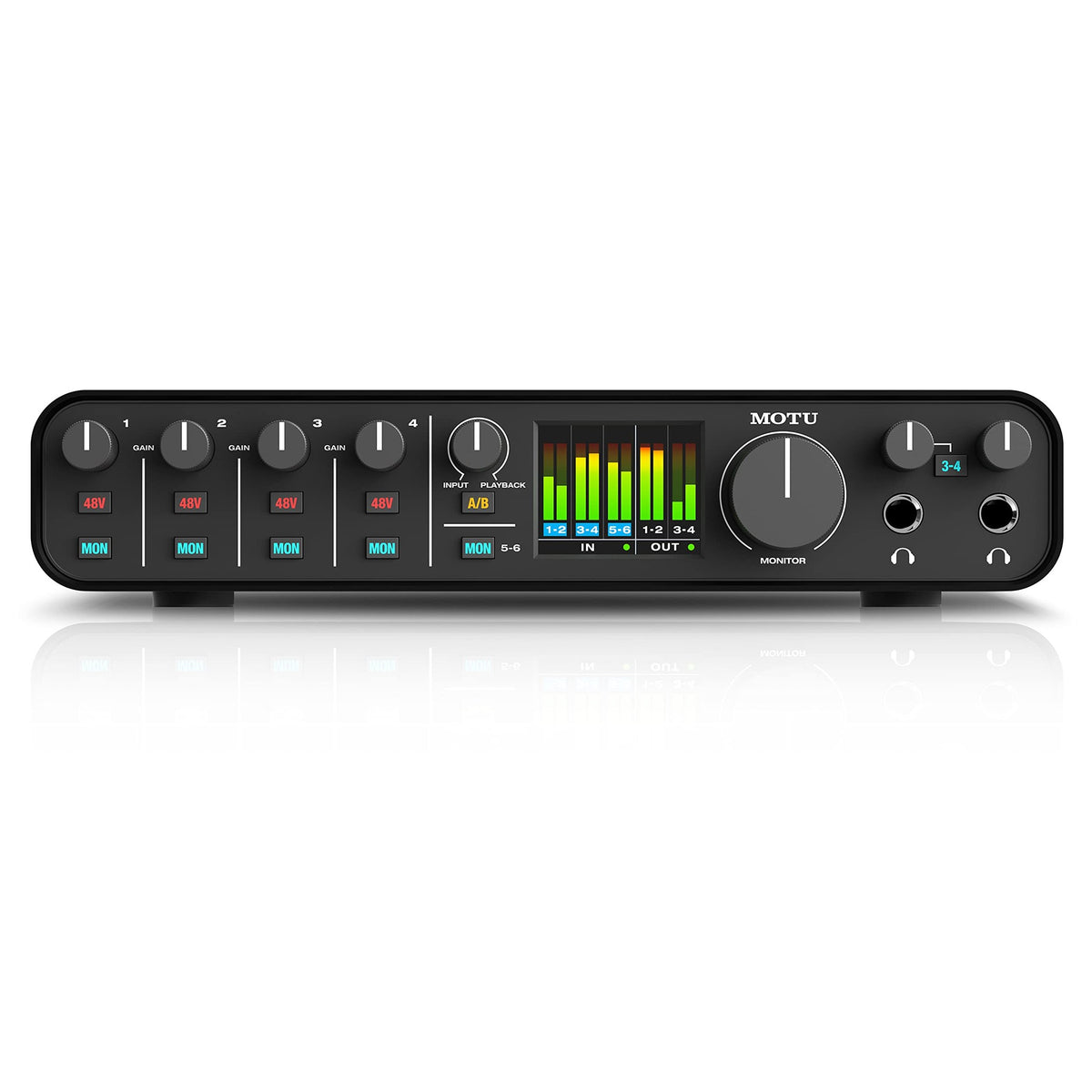 MOTU M6 6x4 USB-C Audio Interface with Studio-Quality Sound