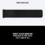 Garmin Index Sleep Monitor, Smart Sleep Band with Advanced Sleep Tracking and Recovery Metrics, S-M