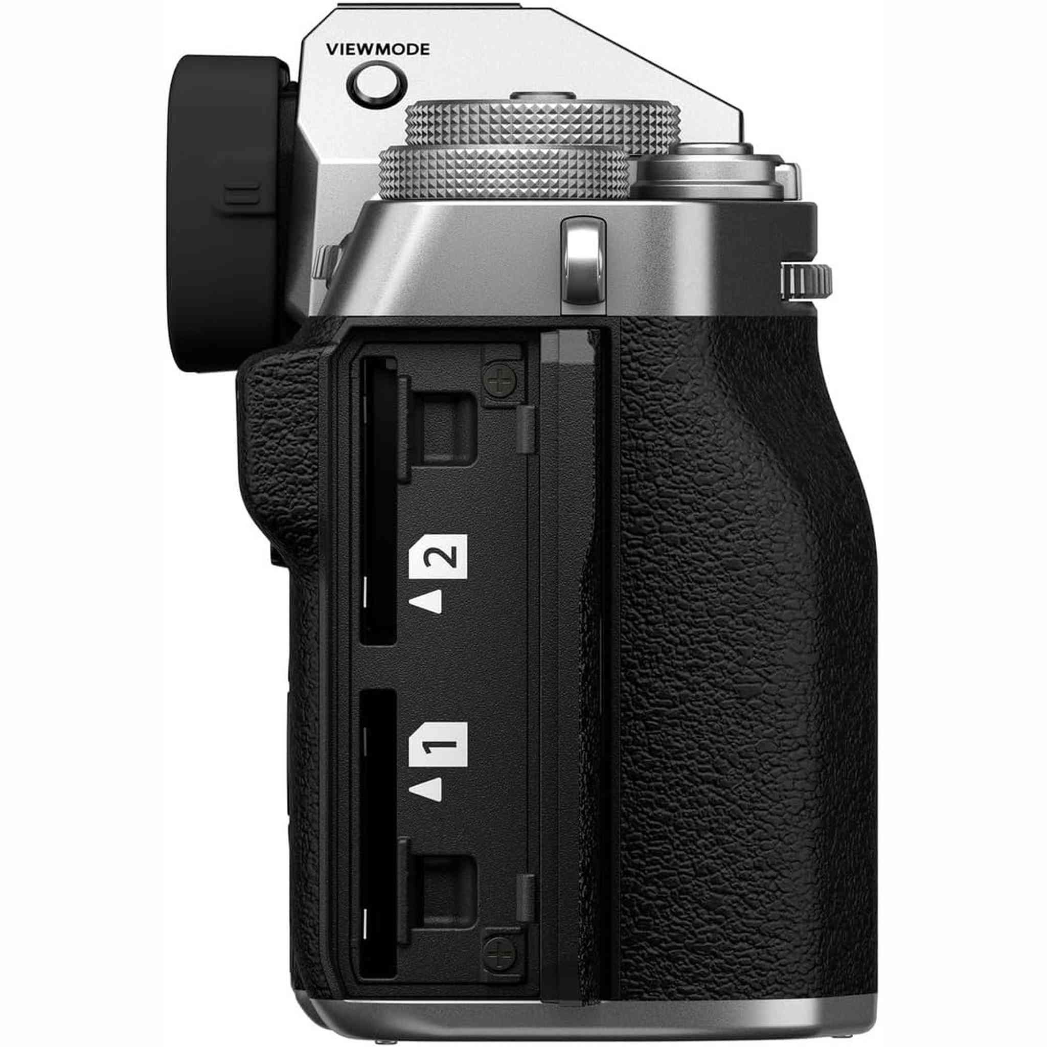Fujifilm X-T5 Mirrorless Digital Camera XF16-50mmF2.8-4.8 R LM WR Lens Kit - Silver