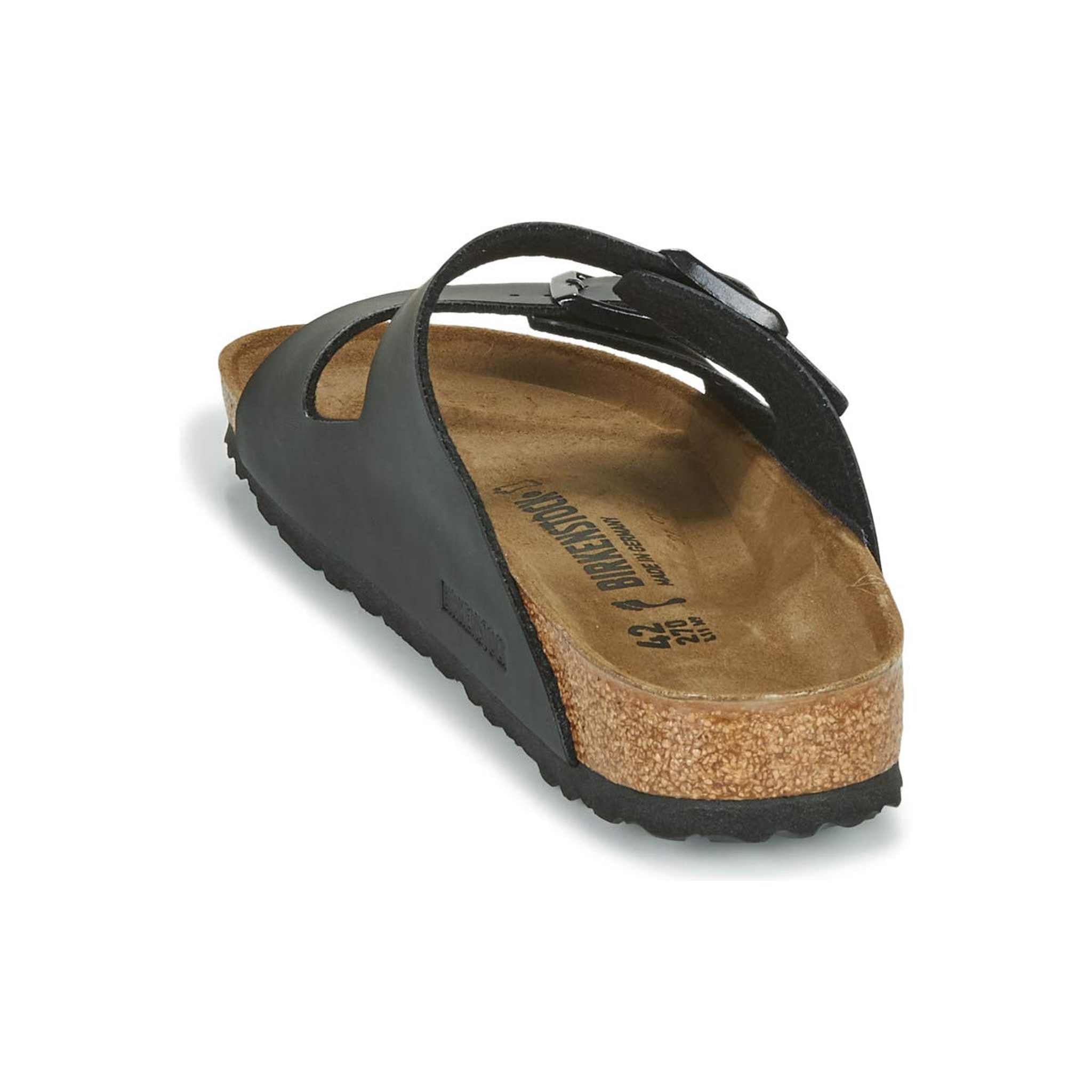 Birkenstock BIRK-51793 Arizona Sandals, Black, 38 EU Regular/ 7-7.5 Narrow Birkenstock