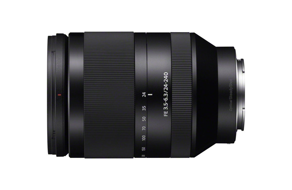 Sony FE 24-240mm f/3.5-6.3 OSS Interchangeable Full-frame E-mount Telephoto Zoom Lens - International Version No Warran