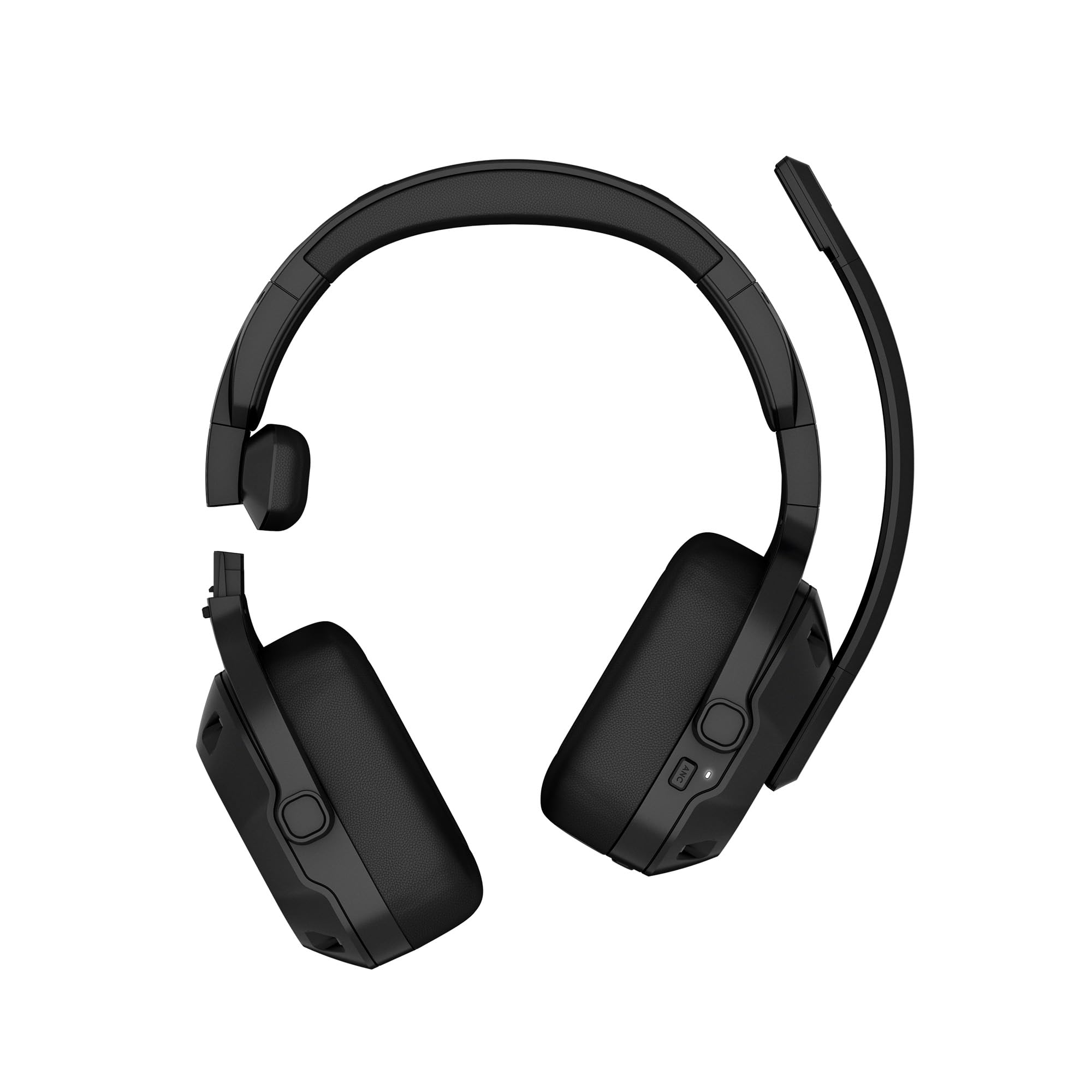 Garmin dēzl™ Headset 210, 2-in-1 Premium Trucking Headset, Active Noise Cancellation, Long Battery Life, 60 Hours of Talk Time, Built-in LED Flashlight, Convertible Design