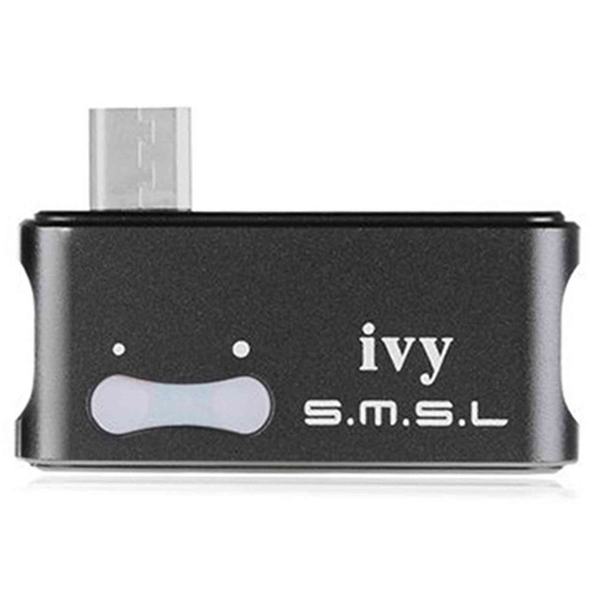SMSL IVY DAC MINI Portable Audio Digital to Analog Converter, AMP Headphones Amplifier USB Input Support OTG only for Android Cellphones Black S.M.S.L