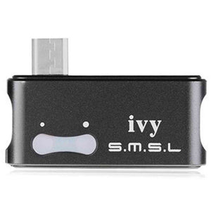 SMSL IVY DAC MINI Portable Audio Digital to Analog Converter, AMP Headphones Amplifier USB Input Support OTG only for Android Cellphones Black S.M.S.L