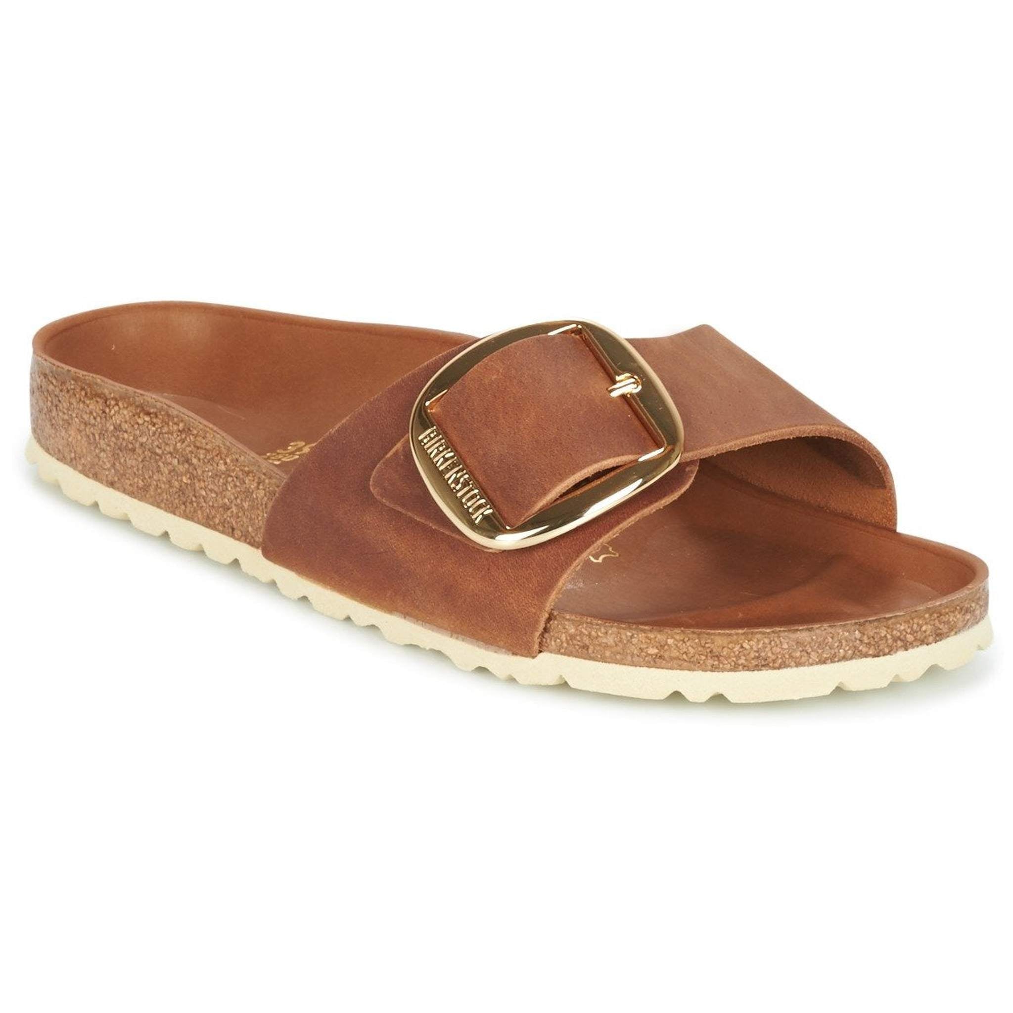 Birkenstock Women's Clogs Mules, Cognac, 7.5 UK
