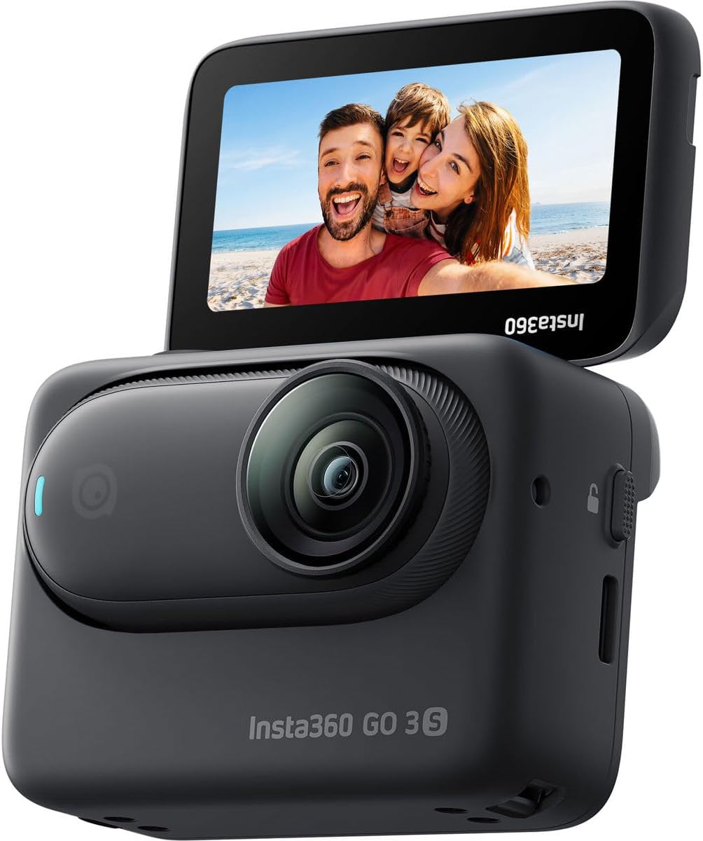 Insta360 GO 3S 4K Standard Edition Action Camera - Midnight Black, 128GB