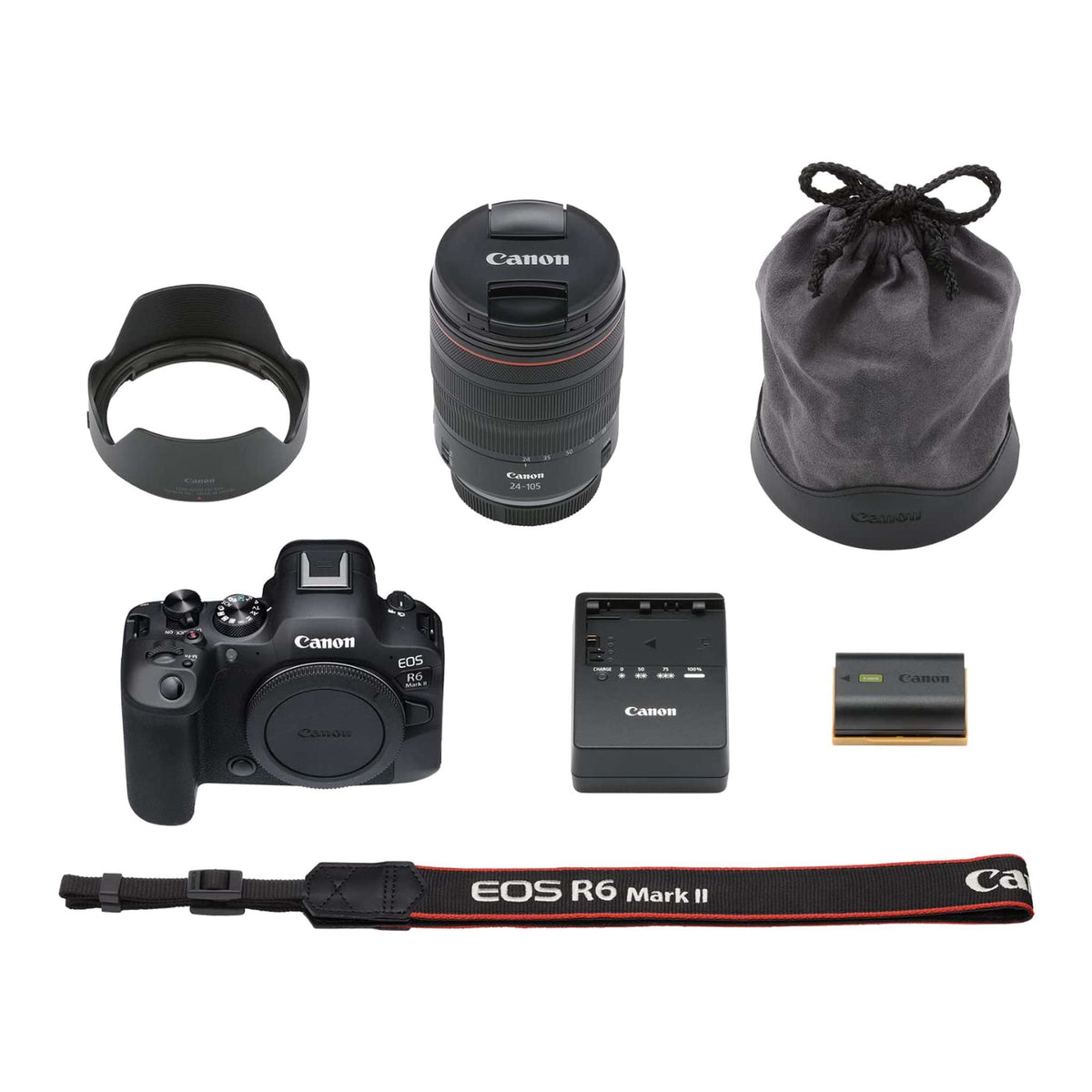 Canon EOS R6 Mark II RF24-105mm f/4 L is USM KIT - Reconditioned