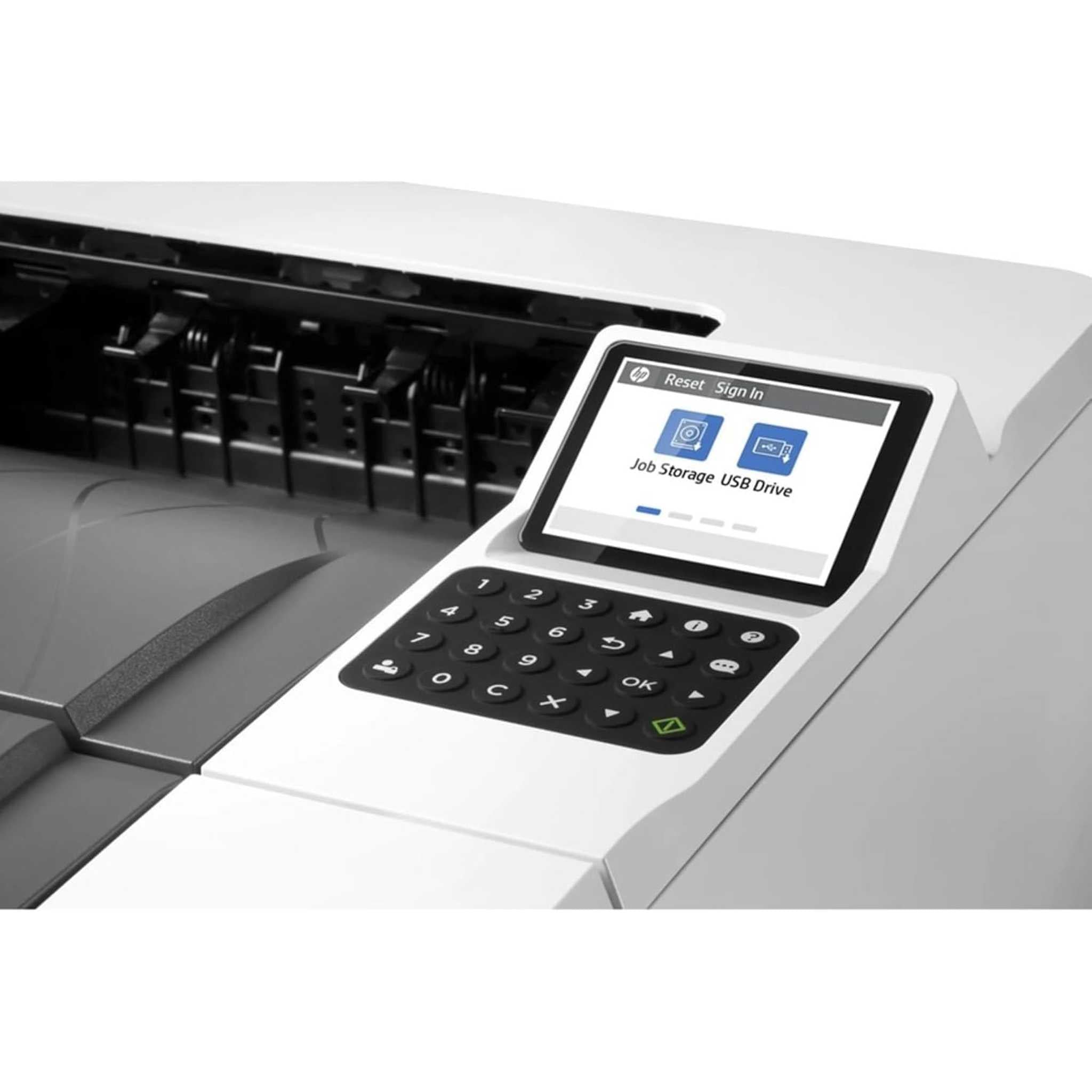 HP LaserJet Enterprise M507dn Monochrome Printer + Power Strip Surge Protector HP
