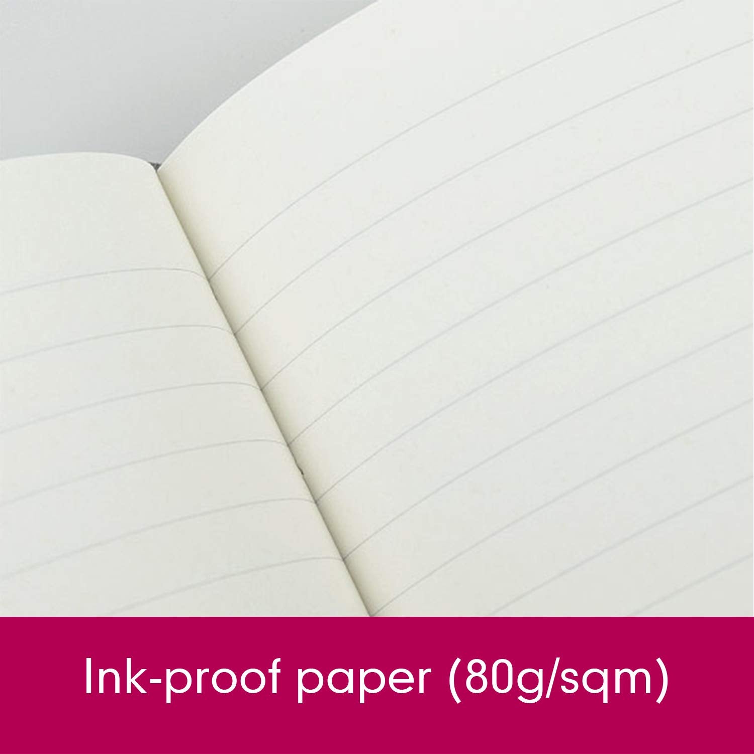 Leuchtturm1917 Medium A5 Ruled Hardcover Notebook Berry - 249 Numbered Pages