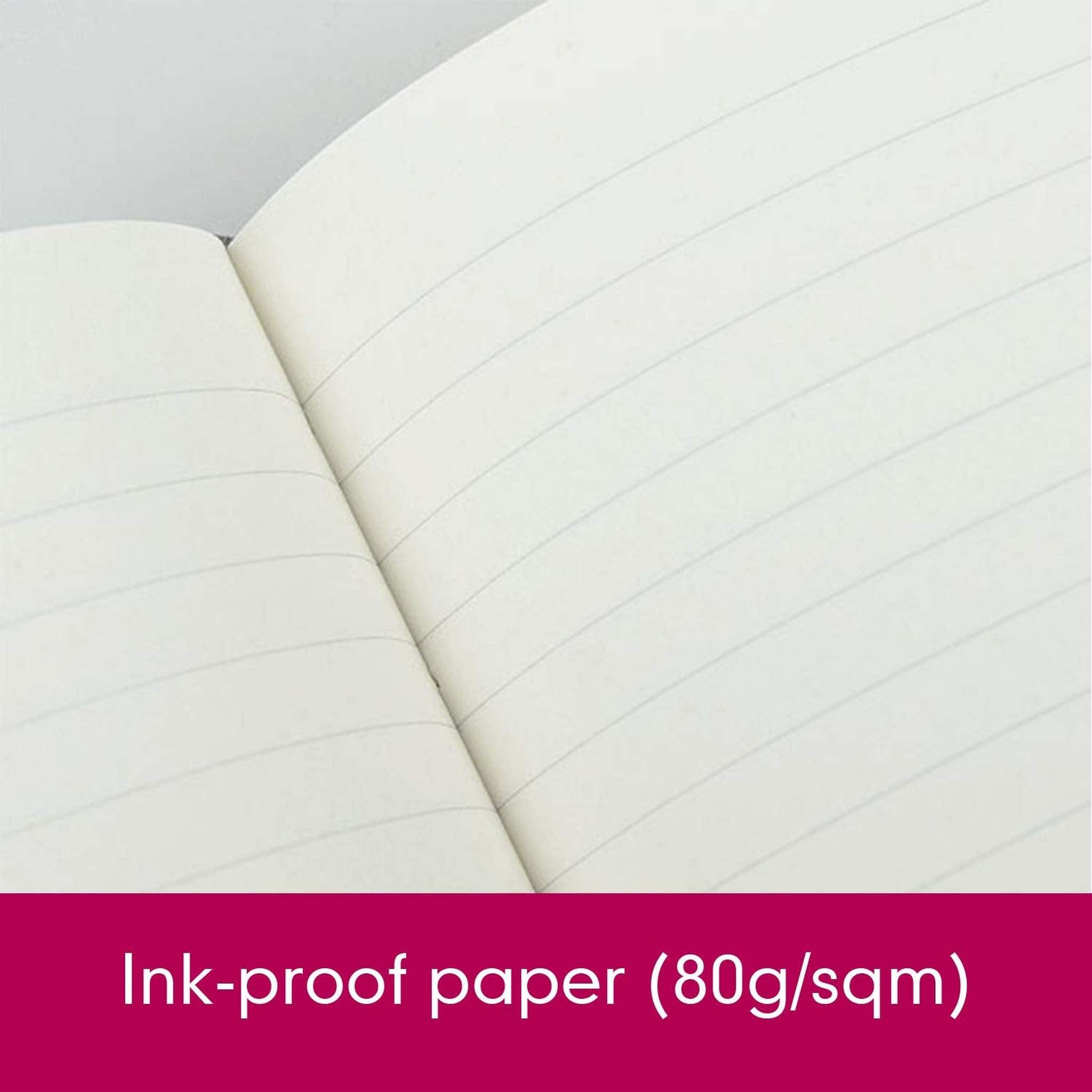 Leuchtturm1917 Medium A5 Ruled Hardcover Notebook Berry - 249 Numbered Pages