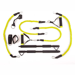BodyBoss Home Gym 2.0 By 6Ave- Full Portable Gym Home Workout Bundle - PKG2-Yellow