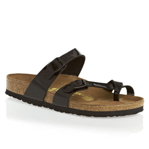 BIRKENSTOCK Women's Mayari Sandal,Black Birko-flor,39 EU/8-8.5 M US