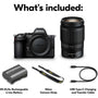 Nikon Z5 II with Telephoto Zoom Lens | Full-Frame mirrorless Stills/Video Camera with 24-200mm Wide-Angle to telephoto Zoom Lens | Nikon USA Model