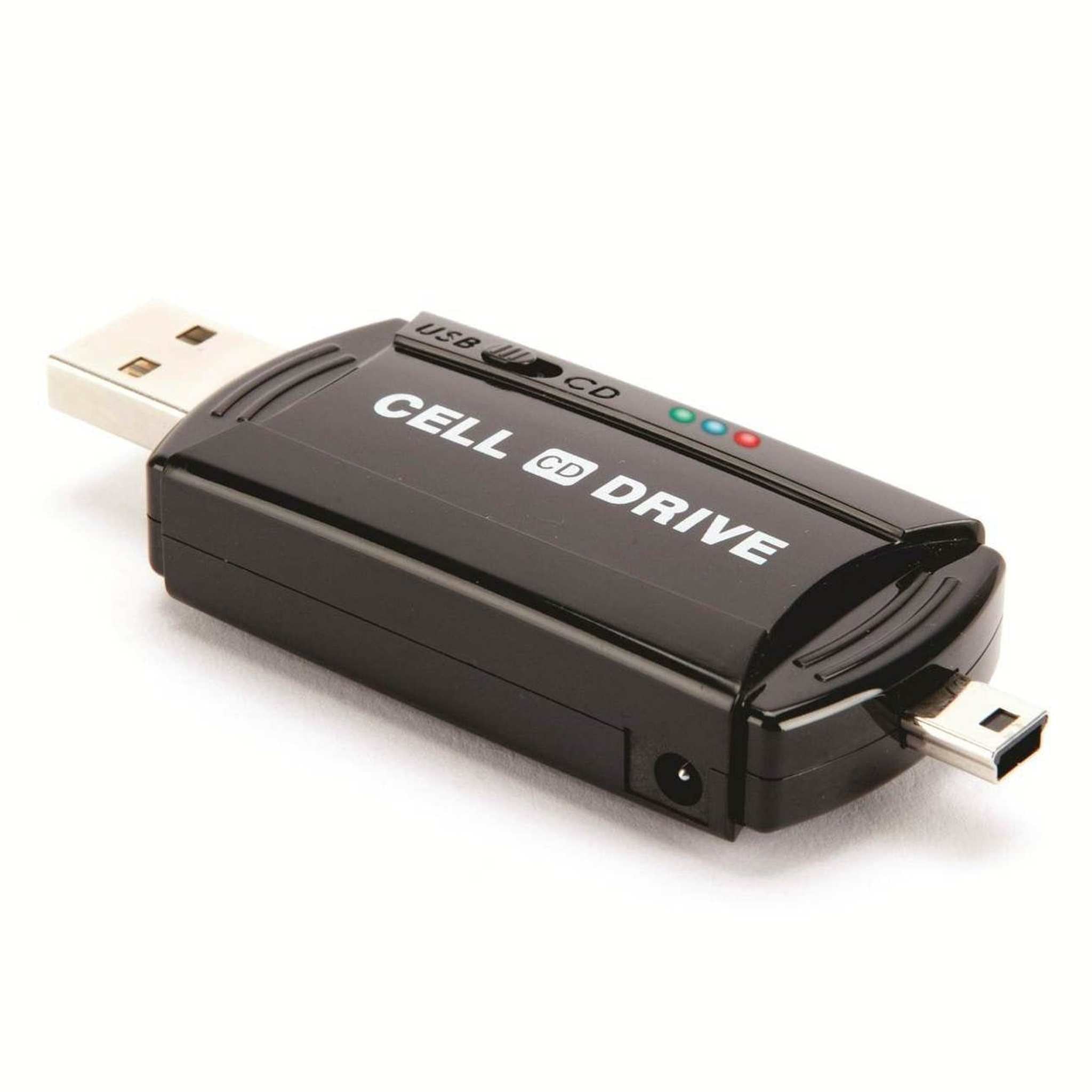 Cell Drive 4 GB Back-Up Power, USB 2.0 Charge, Data Sync and Mass Bundle
