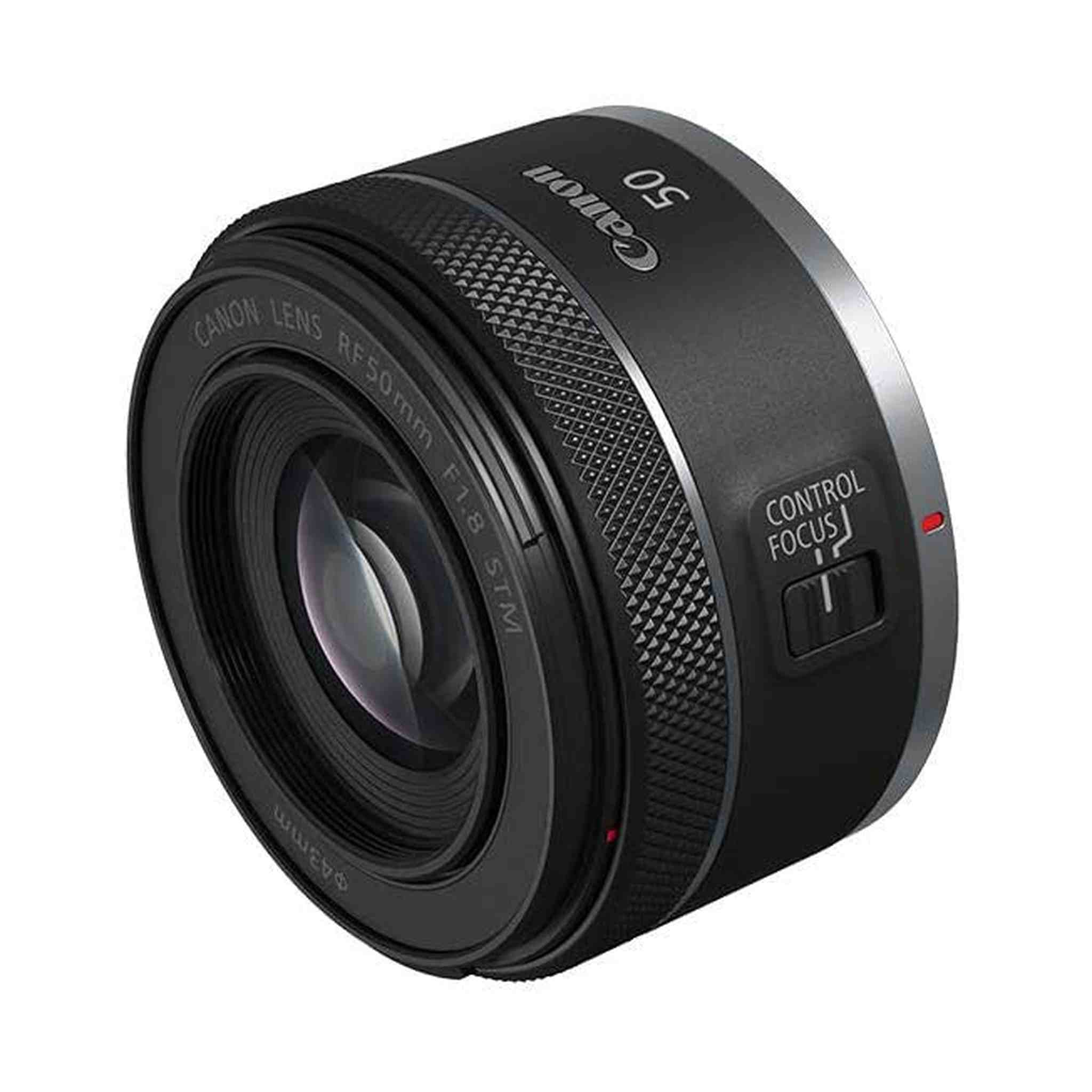 Canon RF50mm F1.8 STM for Canon Full Frame Mirrorless RF Mount Cameras 4515C002 - Reconditioned Canon