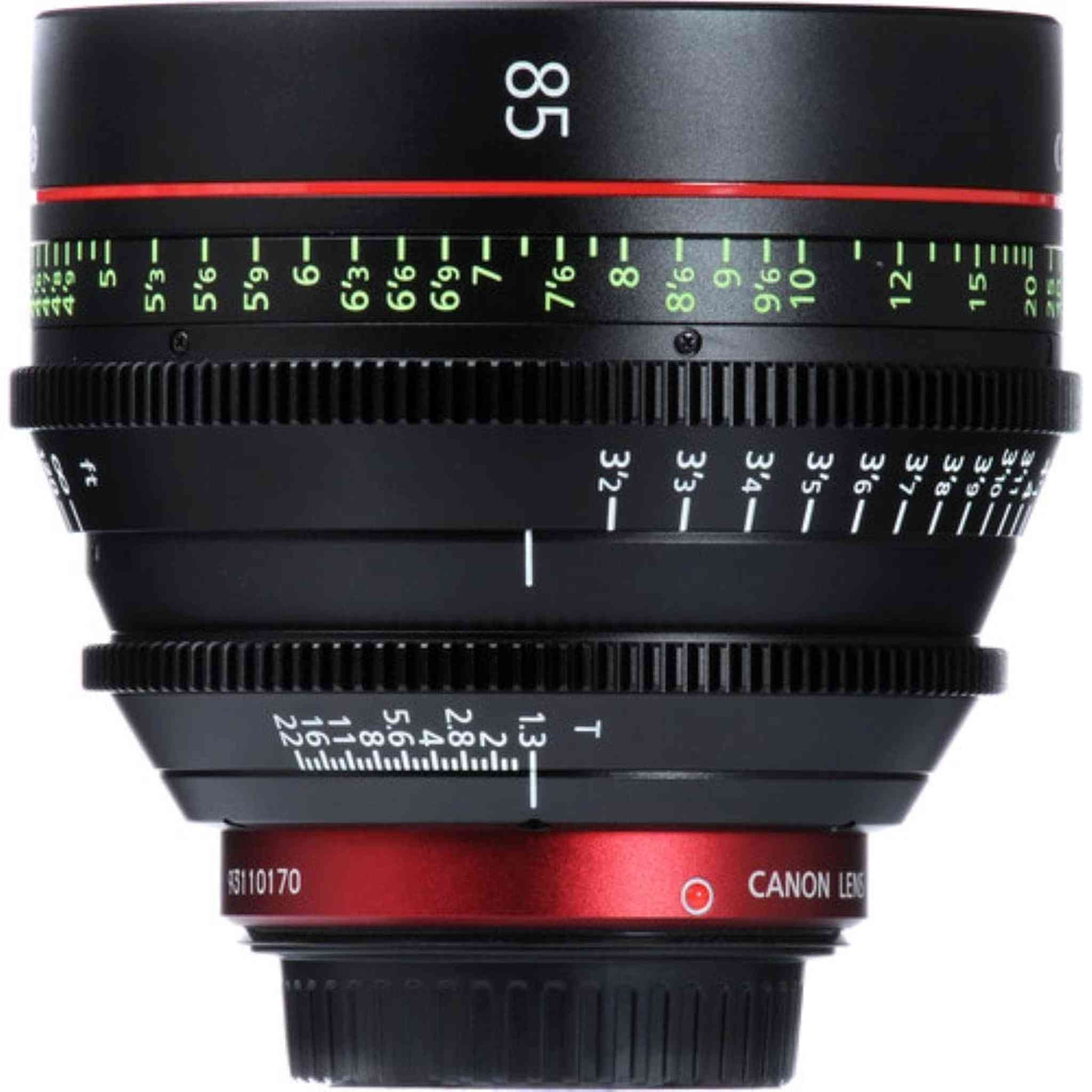 Canon CN-E 85mm T1.3 L F Cinema Prime Lens EF Mount