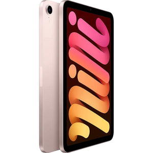 Apple iPad Mini 6 256GB, Wi-Fi, Pink Bundle with Blue Moroccan Sleeve Apple