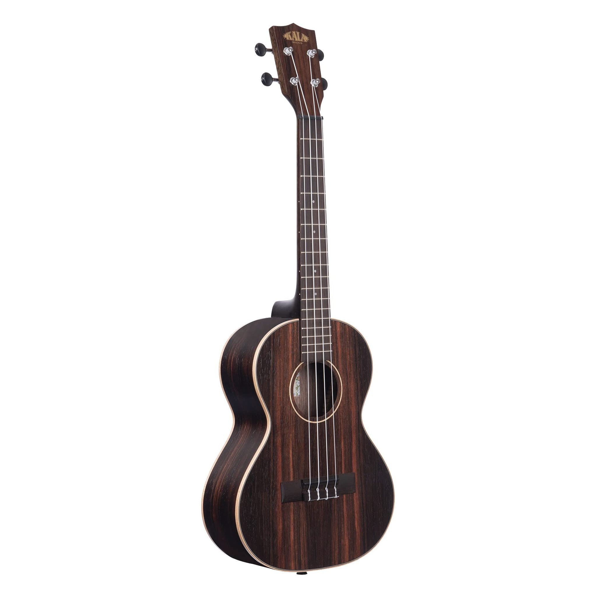 Kala Brand Music Striped Ebony Satin Tenor Ukulele KA-EBY-T Kala
