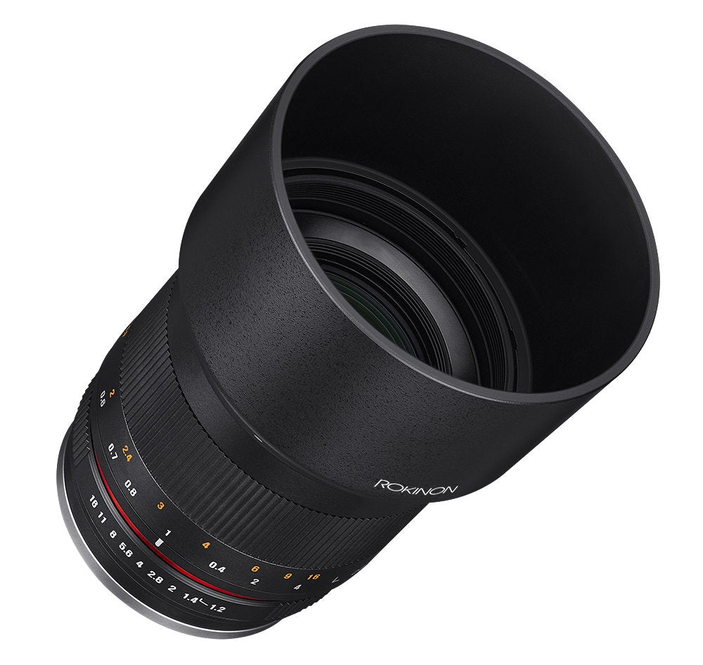 Rokinon RK50M-FX 50mm F1.2 AS UMC High Speed Lens Lens for Fuji (Black)