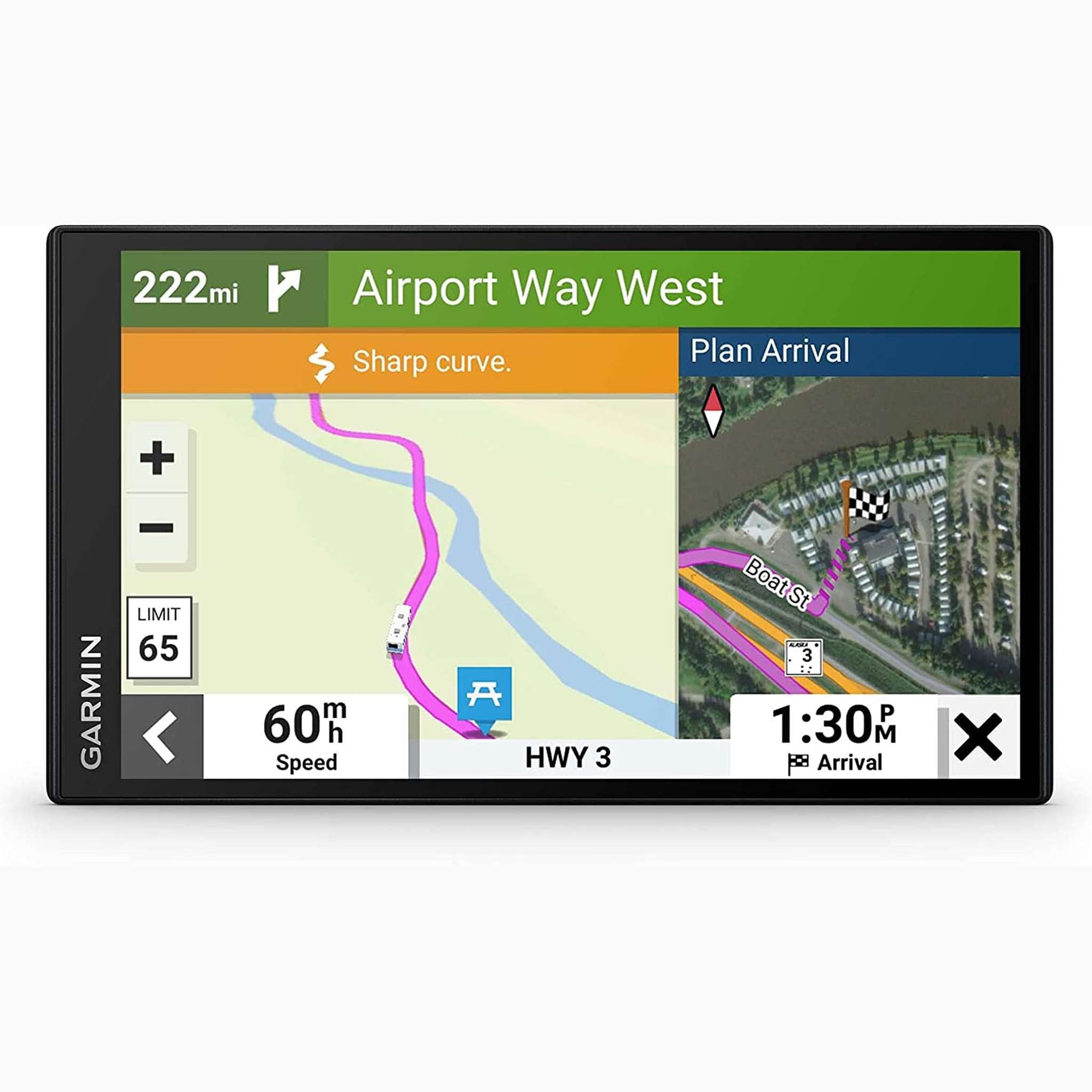 Garmin RV 795 GPS Navigation for RV's with 6Ave Travel Pack Bundle Garmin