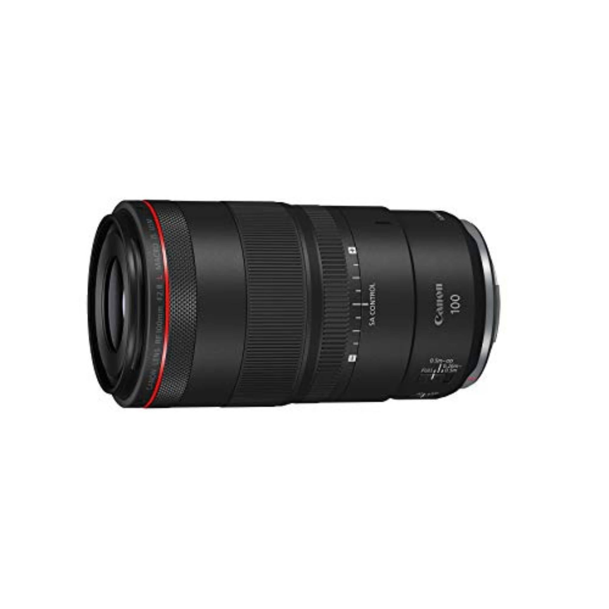 Canon RF100mm F2.8 L Macro is USM Lens, Medium Telephoto Lens, Macro Lens, Compatible with EOS R Series Mirrorless Cameras, Black