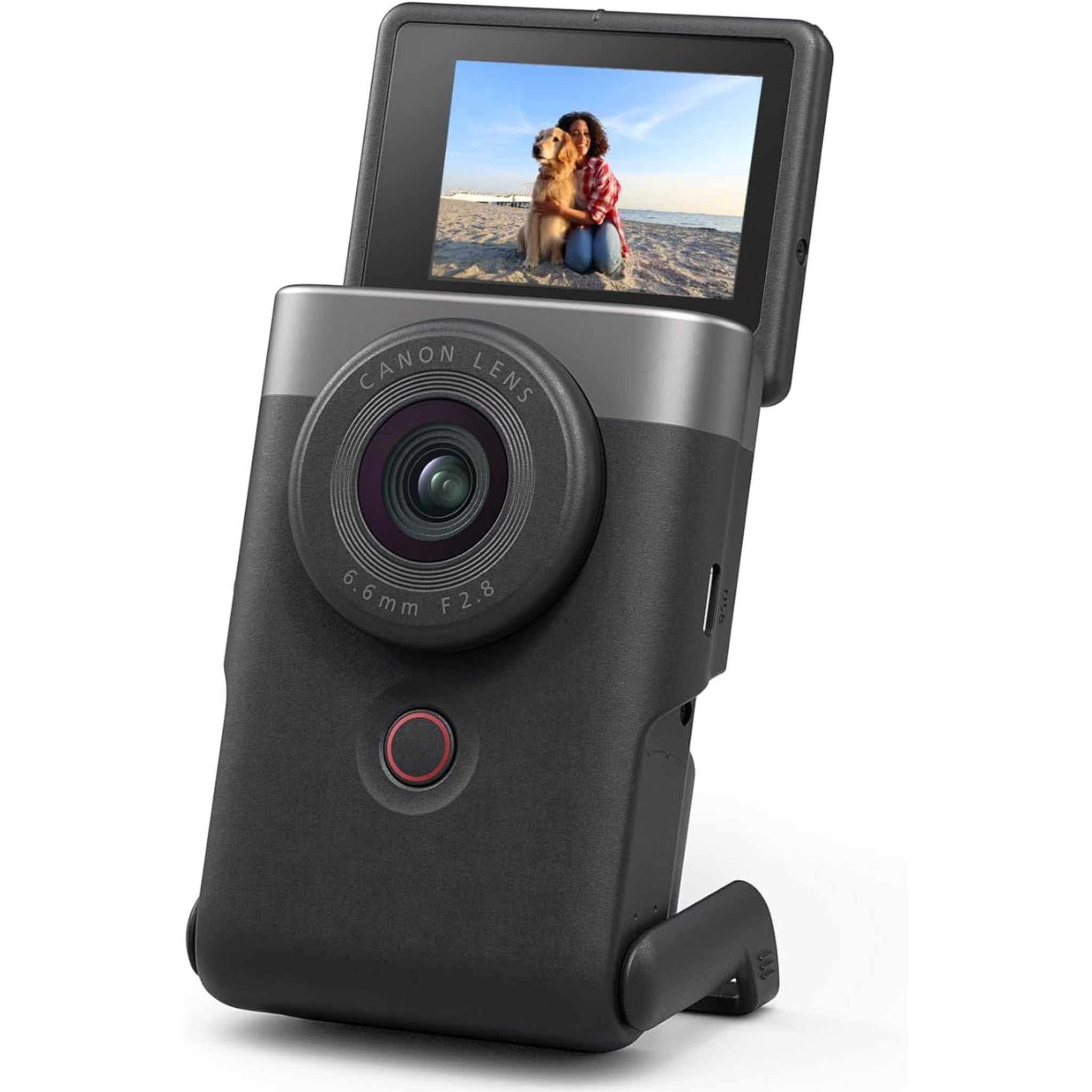 Canon PowerShot V10 Vlog Camera Silver