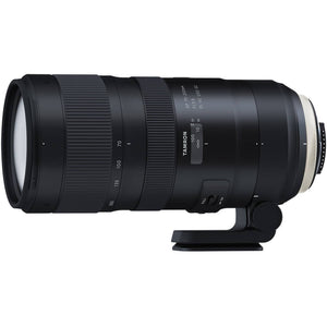 6Ave Tamron SP 70-200mm f/2.8 Di VC USD G2 Lens for Nikon F International Model + 77mm UV Filter + Lens Cap Keeper + M