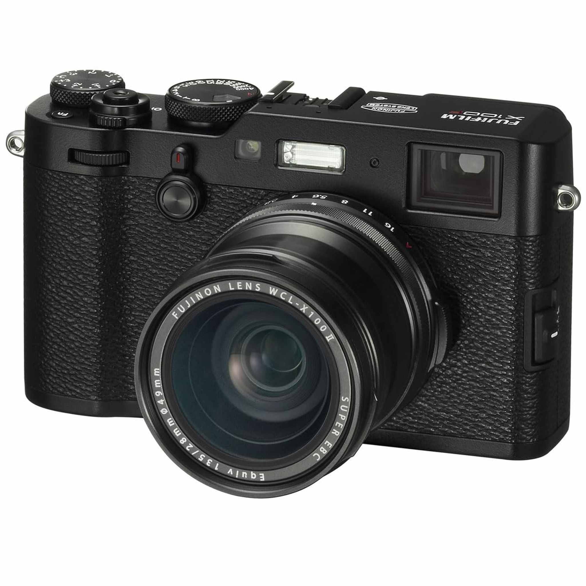 Fujifilm Fujinon Wide Conversion Lens for X100 Series Camera, Black WCL-X100 B II Fujifilm
