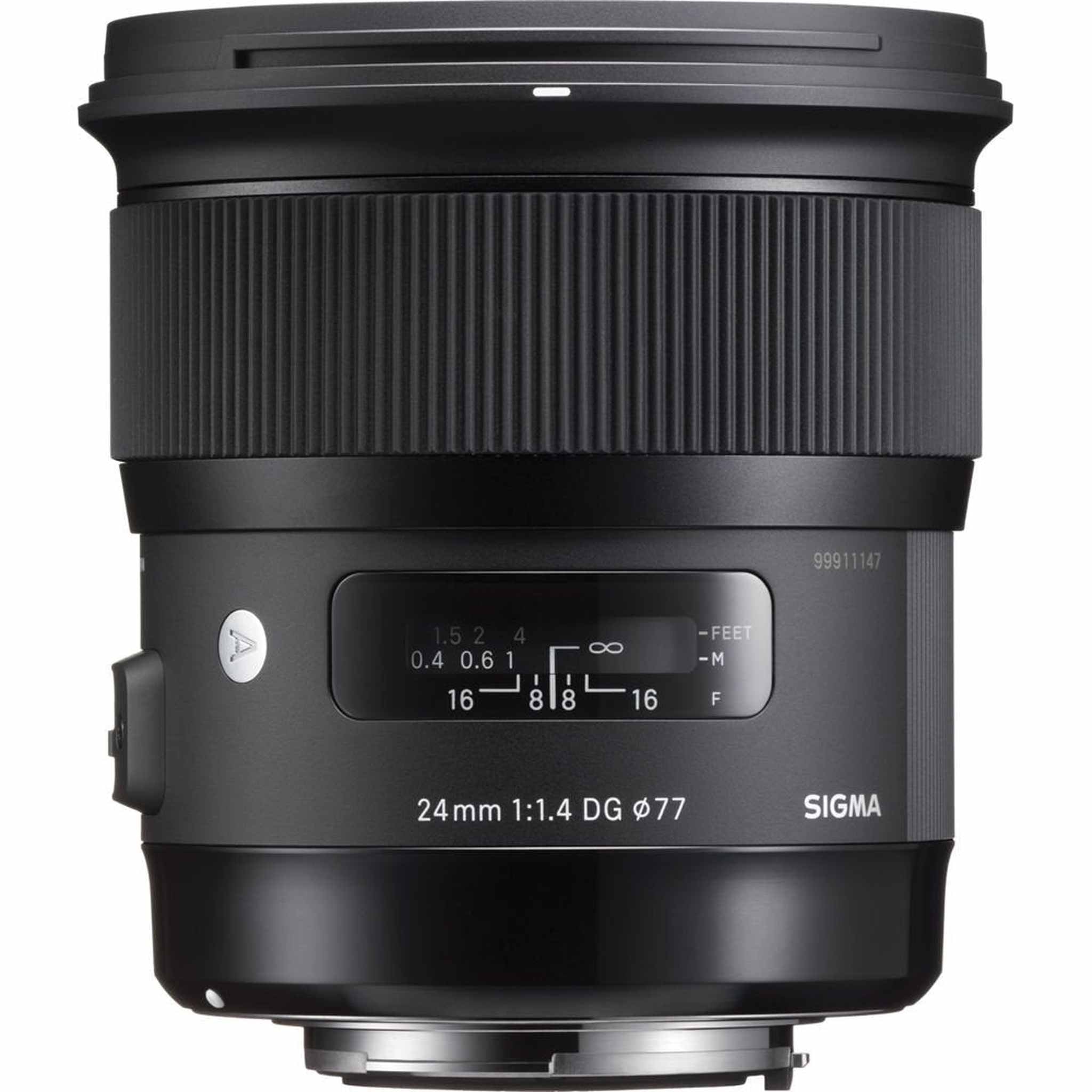 Sigma 24mm f/1.4 DG HSM Art Lens for Nikon F for Nikon F Mount + Accessories International Model with 2 Year Warranty Sigma