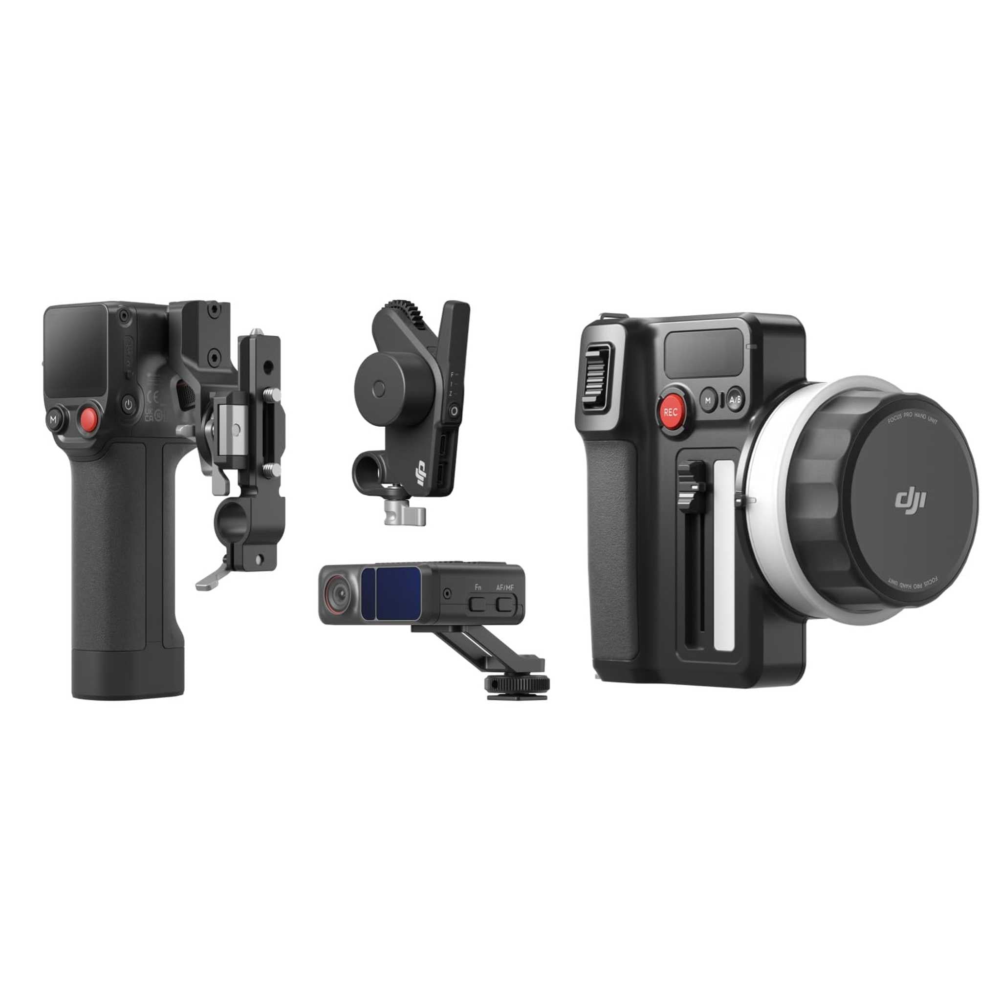 DJI Focus Pro All-in-One Combo, AMF Lens Control System, 20-Meter Subject Focusing, 76,800 LiDAR Ranging Points, AI Recognition, FIZ Lens Control, DJI PRO Ecosystem, Additionally Includes Hand Unit DJI