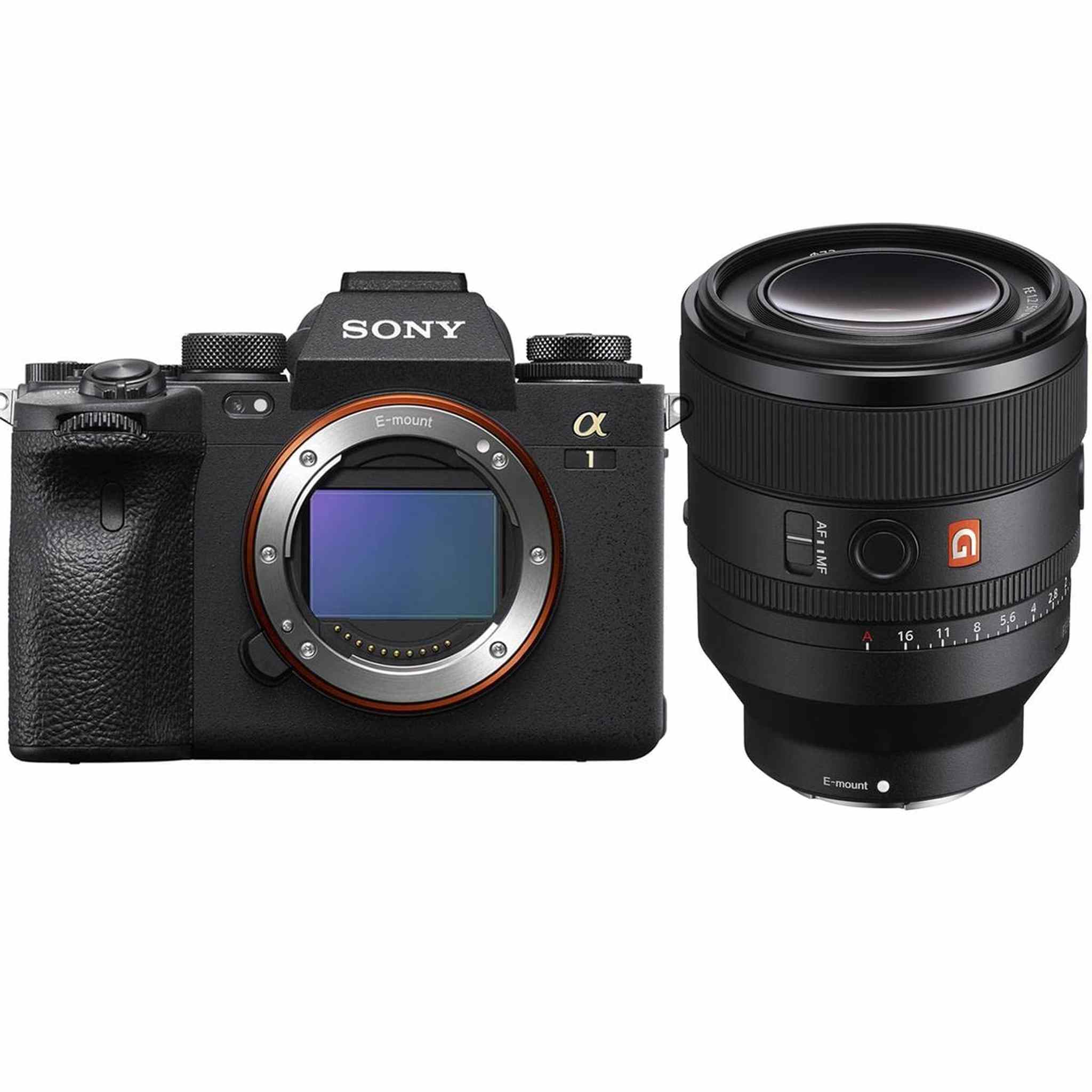 Sony Alpha 1 Full Frame Mirrorless Digital Camera Bundle with FE 50mm f/1.2 GM Lens Sony