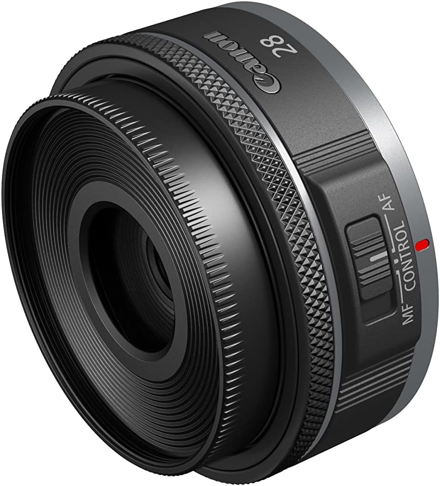 Canon RF28mm F2.8 STM Lens, RF Mount, Wide-Angle