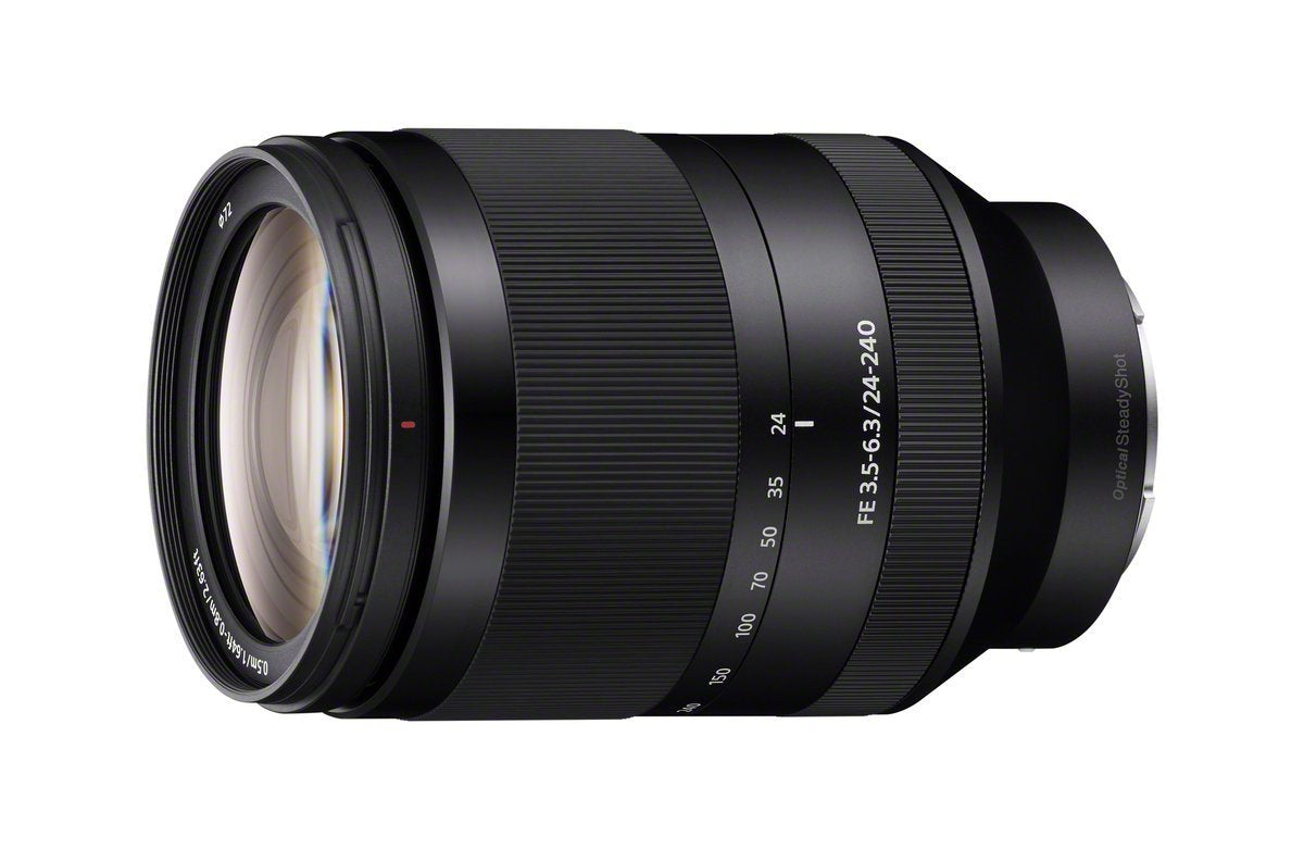 Sony FE 24-240mm f/3.5-6.3 OSS Interchangeable Full-frame E-mount Telephoto Zoom Lens - International Version No Warran