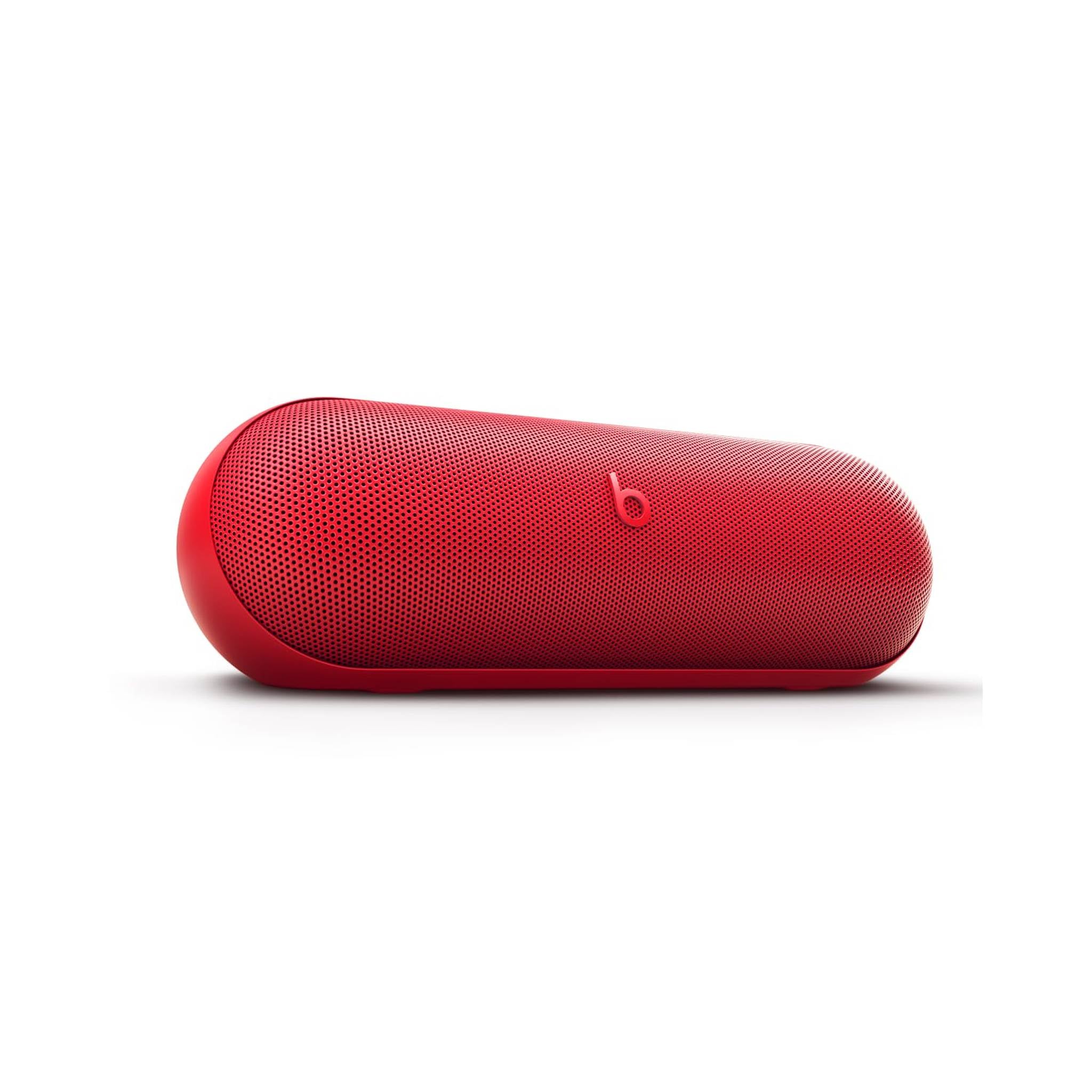 Beats Pill - Wireless Bluetooth Speaker and Portable Charger via USB-C - Up to 24 Hours Battery Life, IP67 Water Resistant, Apple & Android Compatible, Built-in Microphone - Statement Red Beats