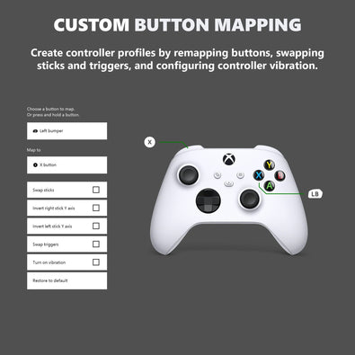 Xbox Core Wireless Controller - Robot White