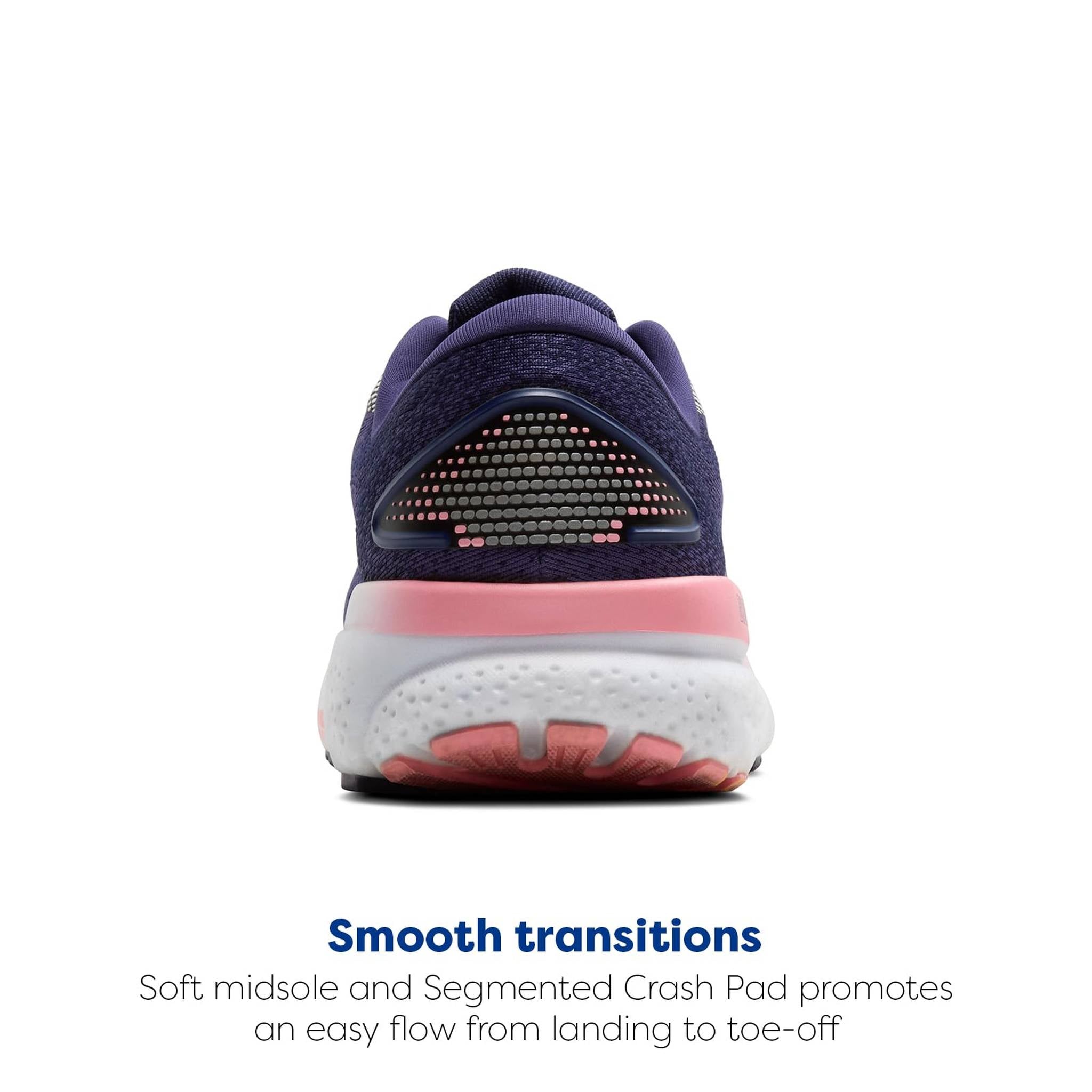 Brooks Women’s Ghost 16 Neutral Running Shoe - Blue Ribbon/Dianthus/Peacoat - 9.5 Medium