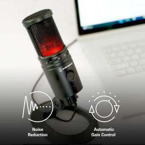 Audio Technica AT2020USBXP USB Condenser Mic, with DSP,Black Audio-Technica
